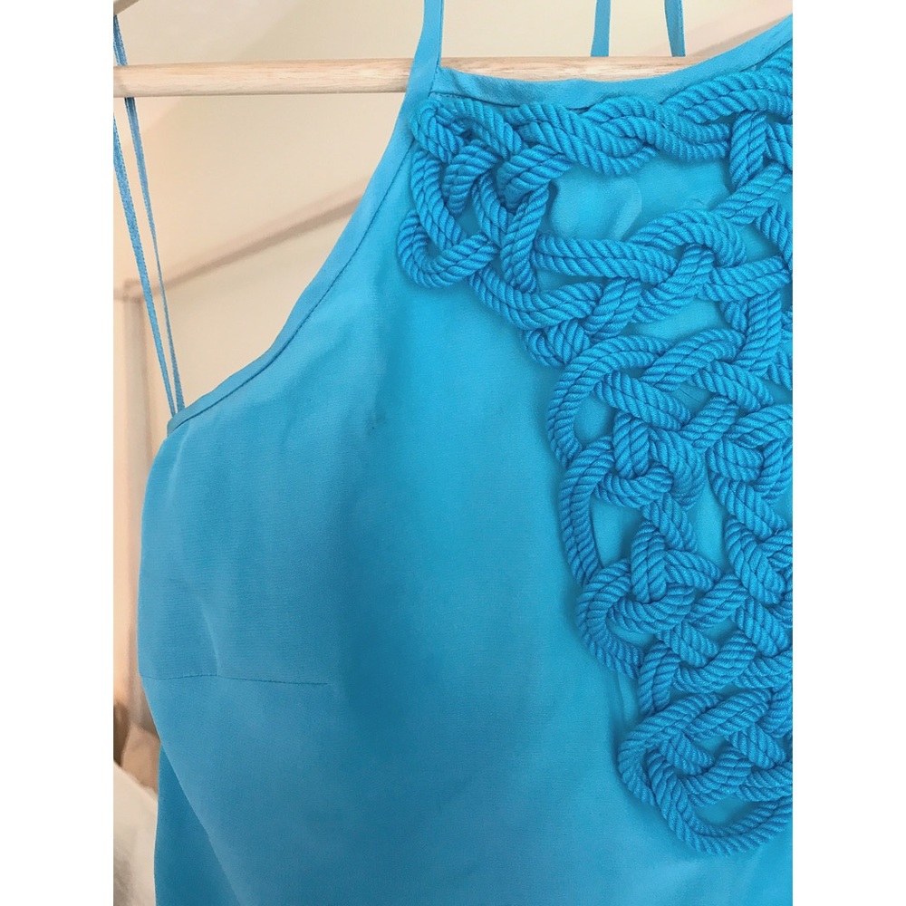 Trina Turk Silk Rope Top - Picture 3 of 7